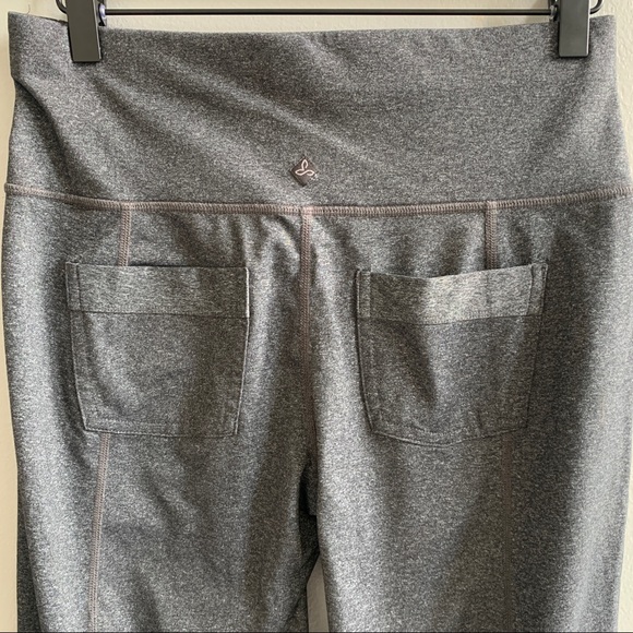 Prana Julia Straight Leg Yoga Pants Charcoal Grey - Picture 3 of 13